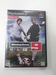【開封済み　未使用品】PS2 ワールドサッカーウイニングイレブン 9　VW282-J1