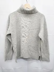 ◇ ⊇ BEAUTY & YOUTH ビューティアンドユース タートルネック 長袖 ニット セーター 表記なし ライトグレー レディース E  【1507010015141】