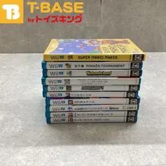 任天堂/Nintendo/ニンテンドー WiiU スプラトゥーン ポッ拳 マリオカート8 等ソフト10点セット