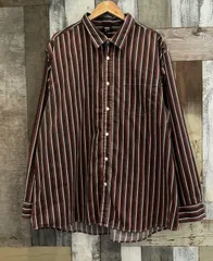 US古着 Street Legal ストライプシャツ  サイズ3XL【A-357】