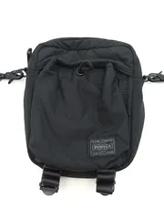 PORTER ポーター SENSES VERTICAL SHOULDERBAG バーティカルショルダーバッグ ブラックのサムネイル