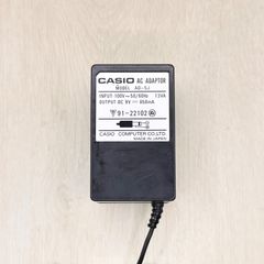 Casio AD-5J Mini Keyboard Electronic Keyboard Piano Keyboard Keyboard Instrument Genuine AC Adapter Power Adapter 9V 850mA Plug Outer Diameter Approx. 5.5mm Center Negative 60-80218-726