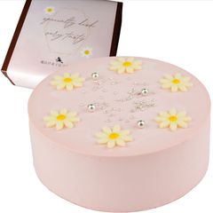 魔法洋菓子店ソルシエ センイルケーキ パステルピンク クリームケーキ 4号 13.5cm 2～4人分 【単品（飾り無し）】 誕生日ケーキ 推し活 スイーツ