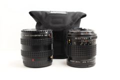 Pentax ペンタックス　中判カメラ用・単焦点レンズ SMC Pentax-A 45mm 1:2.8 レンズ コンバーター付属