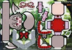 【中古】雑貨 ベニ 組み立てPPクラフト貯金箱 「PS4/Switchソフト LOOP8(ループエイト)」 ヨドバシカメラ購入特典