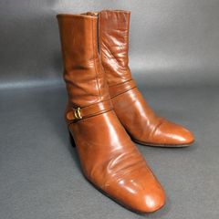 TANINO CRISCI タニノクリスチー　6  サイドジップベルトブーツ ヴィンテージ　Vintage 約25cm