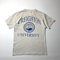 Champion 半袖Tシャツ M 90s USA製 カレッジロゴ 3段プリント チャンピオン ヴィンテージ風 アメカジ 古着 メンズ スポーツMIX