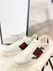 2024年最新】gucciスニーカースネークの人気アイテム - メルカリ