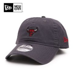 ニューエラ【ＮＥＷ ＥＲＡ】TWENTY NBA Mini Logo シカゴ・ブルズ ダークグラファイト キャップ ミニロゴ 帽子 ユニセックス