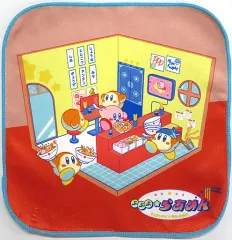 【中古】タオル・手ぬぐい カービィ＆ワドルディ(店内)/タオル こだわりの♪バンダナ＆タオル 「一番くじ 星のカービィ ぷぷぷ★らあめん」 G賞