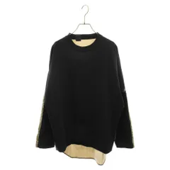 N.HOOLYWOOD (エヌハリウッド) 21AW LONG SLEEVE T-SHIRT バイカラー ロングスリーブカットソー 長袖Tシャツ ブラック/チェック 2212-CS13-018のサムネイル