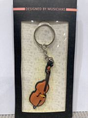 【新品 未開封】コントラバス 楽器ラバーキーホルダー