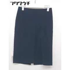 ◇ JOURNAL STANDARD ジャーナルスタンダード 膝丈 タイト スカート サイズ36 ネイビー レディース 【中古】 【1105100013253】