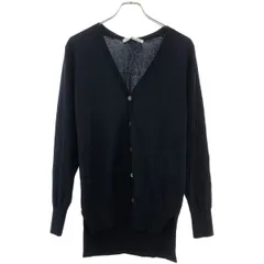 Hello, Bonjour! L'Appartement ハローボンジュール アパルトモン 21AW サイドスリットニットカーディガン 21-080-560-2048 ネイビーのサムネイル
