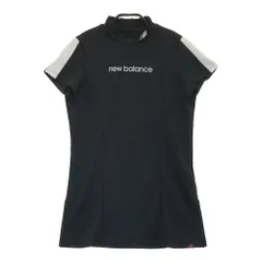 サイズ：2 NEW BALANCE GOLF ニューバランス 2023年モデル ハイネック 半袖Tシャツ ロング丈  ブラック系 [240101428807] ゴルフウェア レディース ストスト サイズ：2 NEW BALANCE GOLF ニューバランス 2023年モデル
