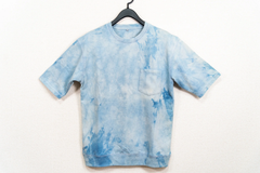 A064「藍染め専門店が手掛ける藍染」メンズ　半袖　Tシャツ