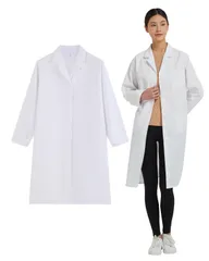 新品 [Ciplo] 現役看護師監修 白衣PEMIUM 白衣 レディース 女性用 診察衣 軽量 ドクターコート