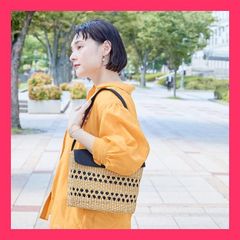 ❤️メルヘン88❤️】カジュアル トートバッグ パープル・ベージュ 