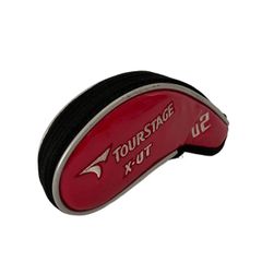 TOURSTAGE ツアーステージ UT用ヘッドカバー 赤 黒 ヘッドカバー ユーティリティ X-UT U2 エナメル ゴルフ 趣味 スポーツ