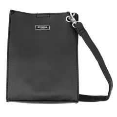 ☆ BLACK-A ☆ REGiSTA Square Box Shoulder Bag ショルダーバッグ メンズ ブランド 斜めがけ 小さめ ミニショルダーバッグ 縦型 おしゃれ シンプル 無地 フェイクレザー 合皮 PUレザー 合成皮革 コンパクト