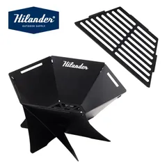 ハイランダー　六花　未使用 Amazon.co.jp: Hilander(ハイランダー) 焚き火台 六花(りっか