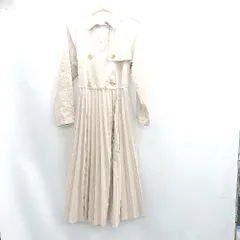 ◇ ⊂◎ COTORICA コトリカ プリーツ 長袖 トレンチコート サイズF ベージュ系 レディース E  【1412260027571】のサムネイル