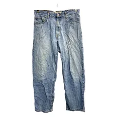Levi's 550 デニムパンツ W34 リーバイス リラックスフィット ライトブルー コットン メキシコ製 古着卸 アメリカ仕入 2502-495