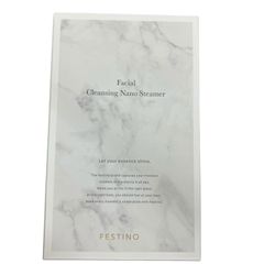 FESTINO フェイシャルクレンジングナノスチーマー　SMHB-033-WH