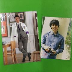 ARASHI 嵐　松本潤　下敷き　クリアファイル　ジャニーズ　jun ワクワク学校　四季の授業