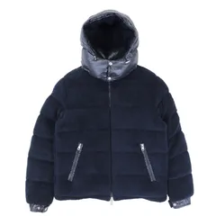 ☆モンクレール フーデッドボアダウン ビッグロゴ 6anni 新品