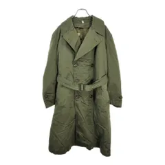 50年代 米軍実物 U.S.ARMY OG-107 オーバーコート ヴィンテージ ミリタリー オリーブ(メンズ MEDIUM SHORT)中古 古着 V5975