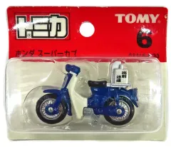 【中古】トミカ 1/33 ホンダ スーパーカブ(ブルー×ホワイト) 「トミカ No.6」
