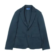 フレッドペリー FRED PERRY TAILORED JERSEY JACKET テーラード ジャージジャケット 2B 刺繡 ロゴ F2543 長袖 アウター 黒 ブラック XS メンズ のサムネイル