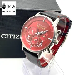 【中古】INDEPENDENT BASARA J525 レッド クロノグラフ腕時計のサムネイル