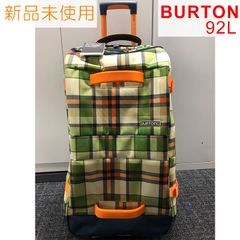 BURTON バートン キャリーバック スーツケース チェック グリーン BURTON バートン キャリーバック スーツケース チェック グリーン