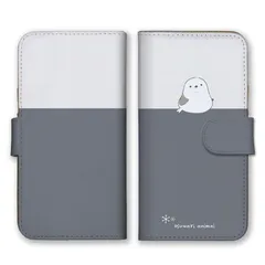 iPhone14 ケース 手帳型 アイフォン14 スマホケース 携帯ケース ゆるキャラ 犬 猫 ペンギン 兎 うさぎ アヒル ハリネズミ シマエナガ ハムスター カワウソ カラー08