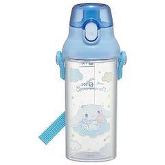 スケーター skater 食洗器対応 直飲み 水筒 クリアボトル 480ml シナモロール シナモン 星空 サンリオ かわいい 入園 入学 通園 通学 ワンタッチ 簡単 プレゼント 子供 こども キッズ 誕生日 女の子 男の子 新学期 送料無料