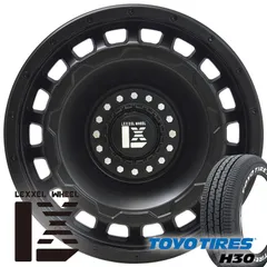 ハイエース200系 タイヤホイールセット TOYO H30 ホワイトレター 215/65R16 109/107LT 車検対応 バン規格適合 16インチ SwaGGer 4本セット 1台分のサムネイル