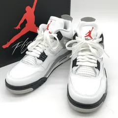 Nike ナイキ スニーカー Air Jordan 4 Retro FV5029-100 箱付き タグ付き エアジョーダン4 レトロ  メンズ 27.5cm ホワイト 靴 B14639◆