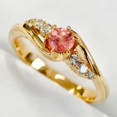 k18天然ロードクロサイト7.80ct☆北海道推定・鑑別書付き