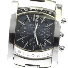 ジャンク BVLGARI アショーマ クロノ AA48SCH 自動巻き 時計 BVLGARI/ブルガリ】 アショーマ AA48SCH クロノグラフ 腕時計