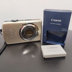 Canon IXY DIGITAL 920 IS ゴールド 1000万画素・光学4倍ズーム 電池・充電器付き キヤノン