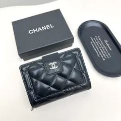 【今日特価】シャネル 8354 ミニウォレット, ブラック＆ピンク, 高級ラムレザー使用, コンパクトで多機能なデザイン！[本日特価|新品未使用品]-WTO輸入1
