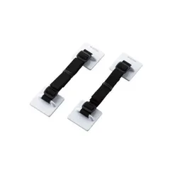 （まとめ）エレコム 耐震ベルト2本入 TS-002N2〔×5セット〕