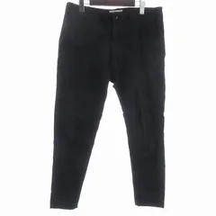 ザ・ダファー・オブ・セントジョージ The DUFFER of ST.GEORGE パンツ スラックス ロング テーパード コットン DF-CG-76591 黒 ブラック Lのサムネイル