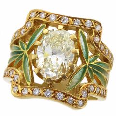 EYEFUNNY アイファニー ハーフエタニティ ダイヤモンド バンドリング  