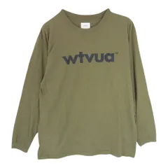 WTAPS ダブルタップス カットソー 21AW WTVUA L/S TEE  長袖 ロングスリーブ Tシャツ カットソー カーキ系 X 03【中古】のサムネイル