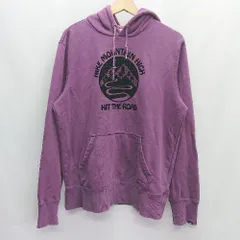 ◇ ⊇ NIKE ナイキ コットン系 長袖 パーカー サイズM パープル系 レディース E  【1410100015566】
