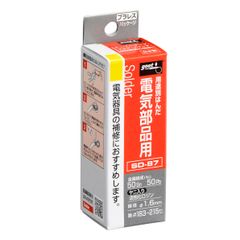 【迅速発送】太洋電機産業(goot) 電気部品用 鉛入りはんだ Φ1.6mm 約2.2m スズ50%/鉛50% ヤニ入り SD-87 日本製