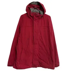 L.L.Bean ナイロンジャケット L レッド エルエルビーン ジップアップ マウンテンパーカー ロゴ アウトドア古着卸 アメリカ仕入 a701-6986